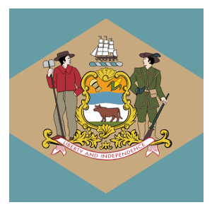 Delaware Flag icon